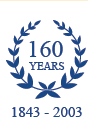 H Porter & Sons, 160 year logo 1843 - 2003